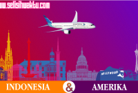 Waktu Tempuh Indonesia ke Amerika