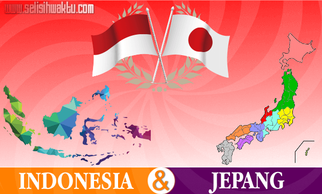perbedaan waktu jepang - indonesia